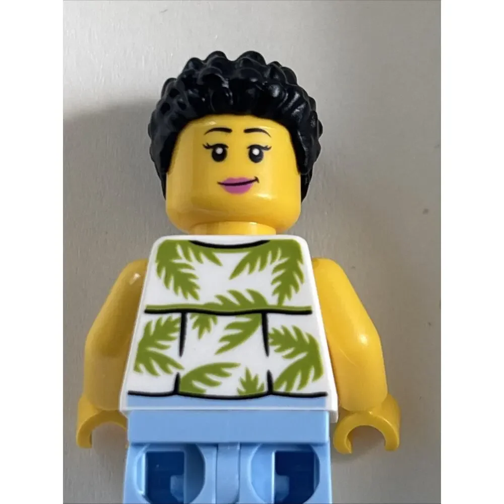 Lego Tourist Minifigure #cty1954 Set #60487 Yellow Taxi Brand New